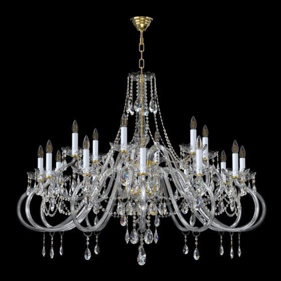 Crystal chandelier MIRACLE 02-CH-B-PB-CE