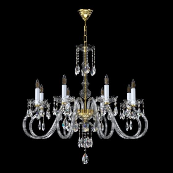Crystal chandelier MIRACLE 05-CH-A-PB-CE
