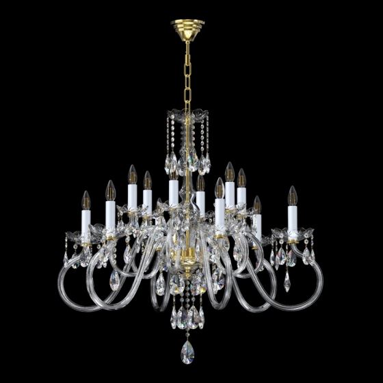 Crystal chandelier MIRACLE 03-CH-A-PB-CE