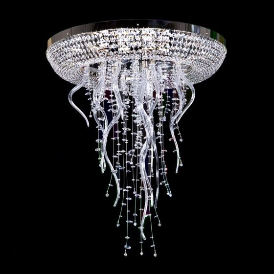 Crystal Light Fitting ICICLE 01-CH-NI-CE