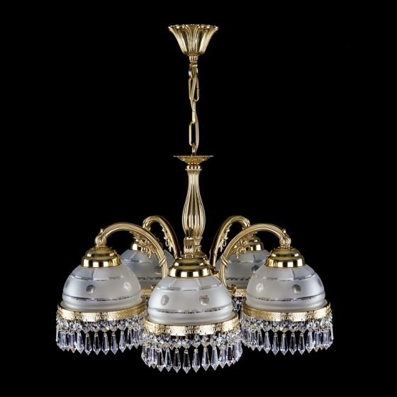 Brass chandelier ENARETE V. POLISHED CE