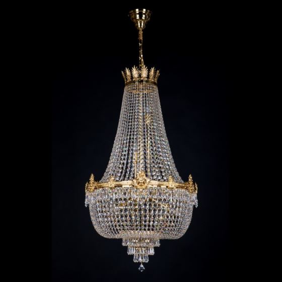 Crystal basket light EVITA 600x1000 CE