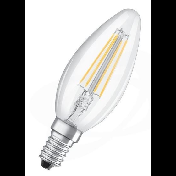 LED bulb E14 230V 5W 470lm 2700K white warm dimmable