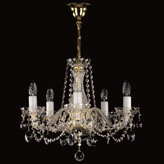 Crystal chandelier RADKA V. FULL CUT R14 WHITE CE