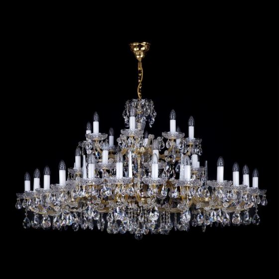 Large Crystal Chandelier  MARIA TEREZIA 32 CE