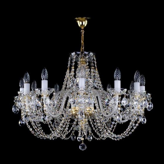 Crystal Chandelier ANDULA XII. SHORT - ARMS 280 CE
