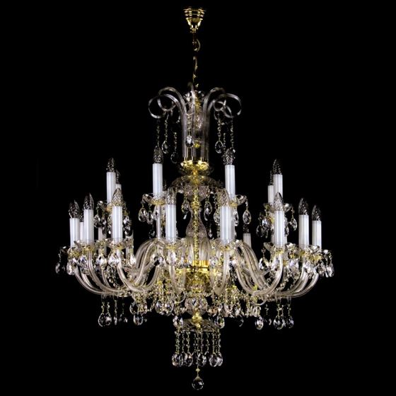 Large Crystal Chandelier ROMA XXIV. CE