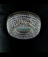 Crystal basket light SOFIA DIA 350 NICKEL CE