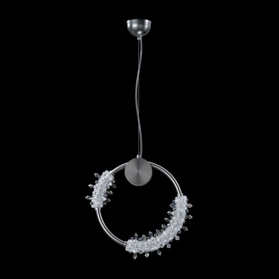 Contemporary Pendant Light SPARKLING FROST 02-CH-MSS-CE
