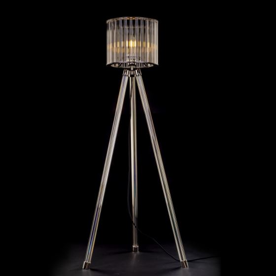 Moderní stojanová lampa HOOPS 02-FL-MNI-CLGR
