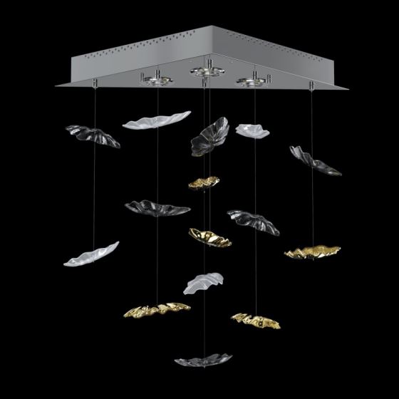 Contemporary lighting fixture LEAF T06-001