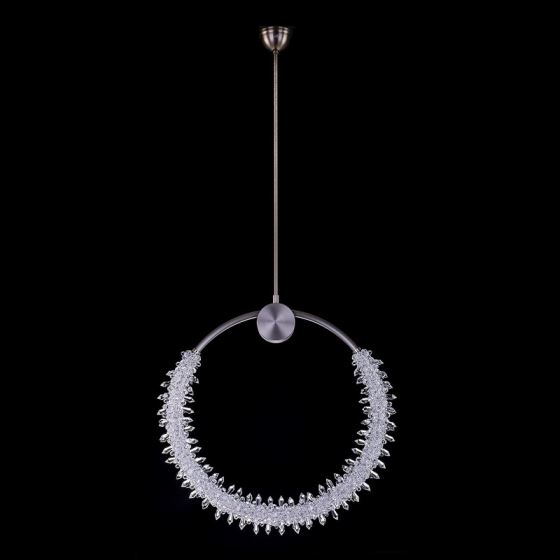 Contemporary Pendant Lamp SPARKLING FROST 04-CH-MSS-CE