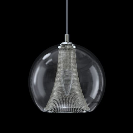 Contemporary lighting fixture CALICEM 03-CH-NI