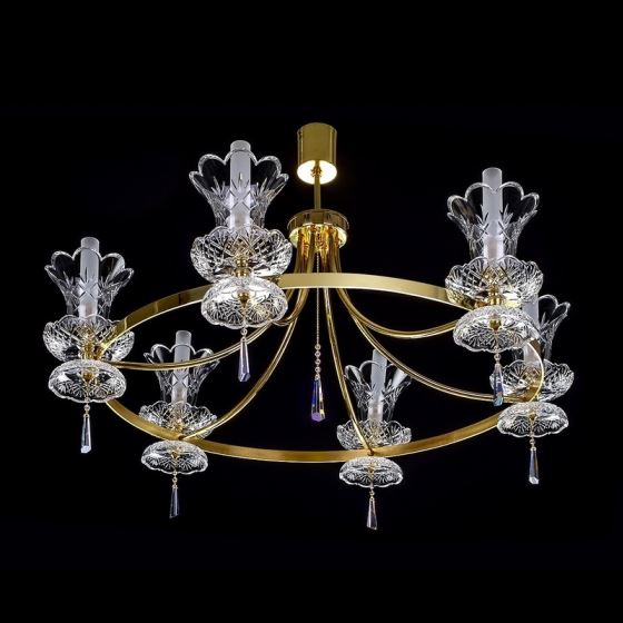 Crystal Chandelier ISABELL 02-CH-PB-CE