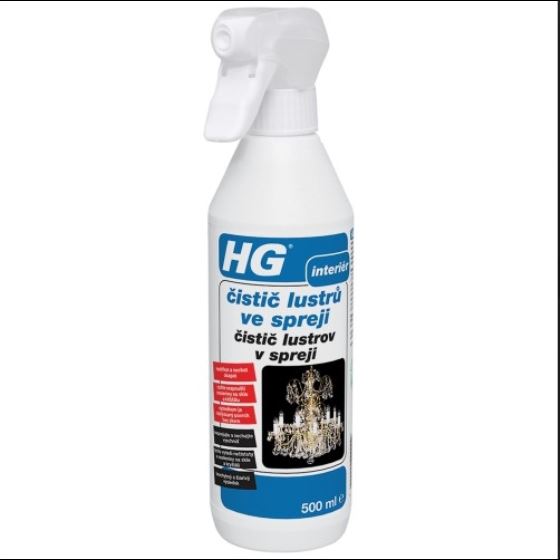 HG Chandelier cleaner in a spray volume of 500 ml.