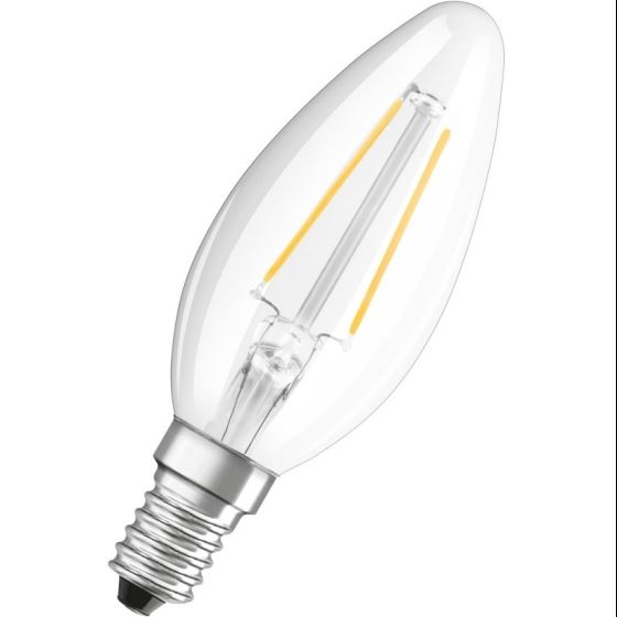 LED žárovka E14 2,5W 250lm bílá teplá