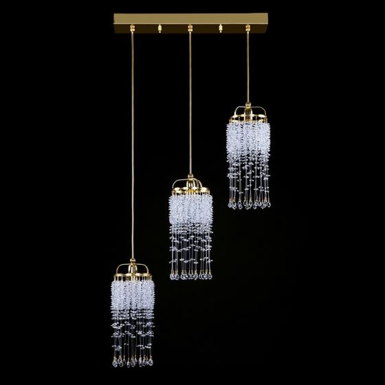 Crystal Light Fitting SMALL GAME RECTANGLE 01-03 CE