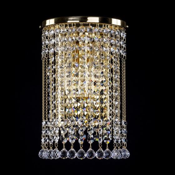 Crystal Wall Lamp GWEN STRAIGHT CE