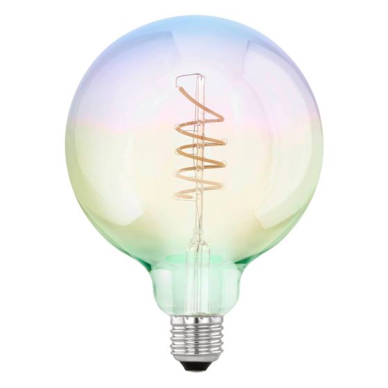 LED bulb E27 4W 2000K warm white, dimmable, colour IRIDESCENT (EGLO 110208)