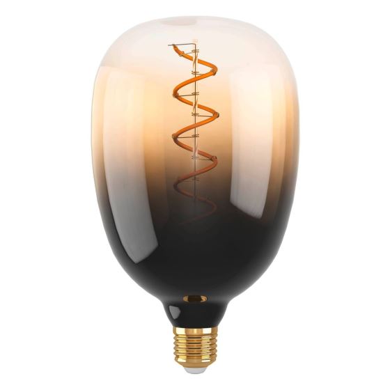 LED bulb E27 4W 2000K warm white, dimmable, colour BLACK-BROWN-TRANSPARENT (EGLO 110225)
