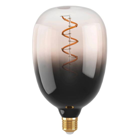 LED bulb E27 4W 1800K warm white, dimmable, colour BLACK-GREY-CLEAR (EGLO 110227)