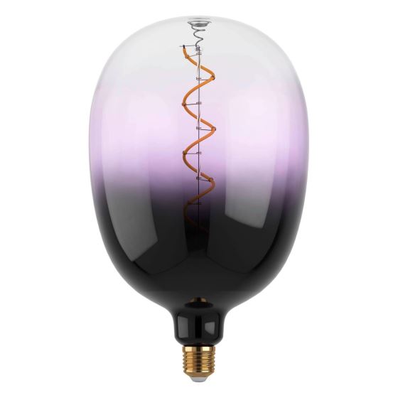 LED bulb E27 4W 1800K warm white, dimmable, colour BLACK-VIOLET-CLEAR (EGLO 12554)