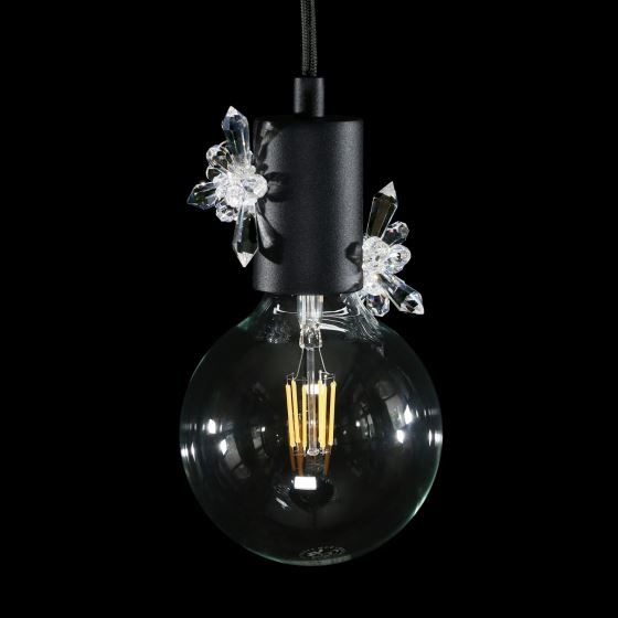 MANGA FLORES 01-CH-KMB-CE (supplied without bulb). The photo with the light bulb is only illustrative.