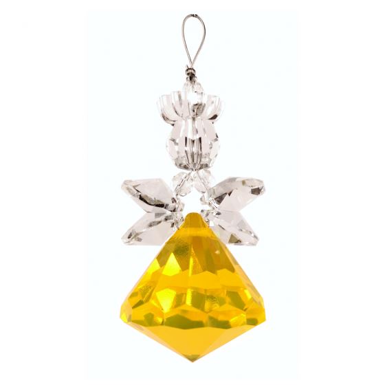 Decoration angel pyramid amber