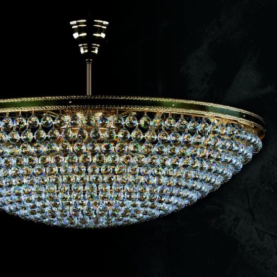 Crystal basket light LEILA DIA 1000 POLISHED CE
