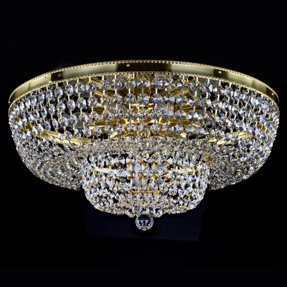 Crystal basket light GERTA DIA 600 POLISHED CE