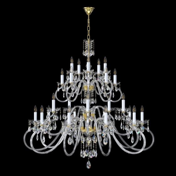 Crystal chandelier MIRACLE 01-CH-A-PB-CE